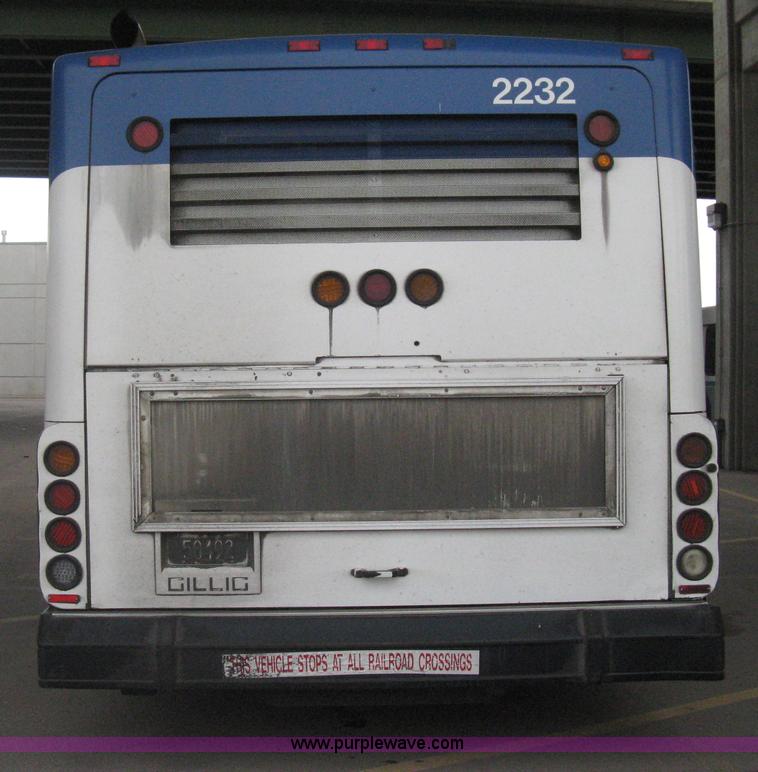 image for item H5474 2002 Gillig Low Floor 35' transit bus