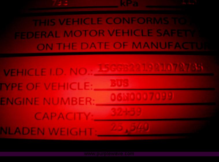 image for item H5474 2002 Gillig Low Floor 35' transit bus