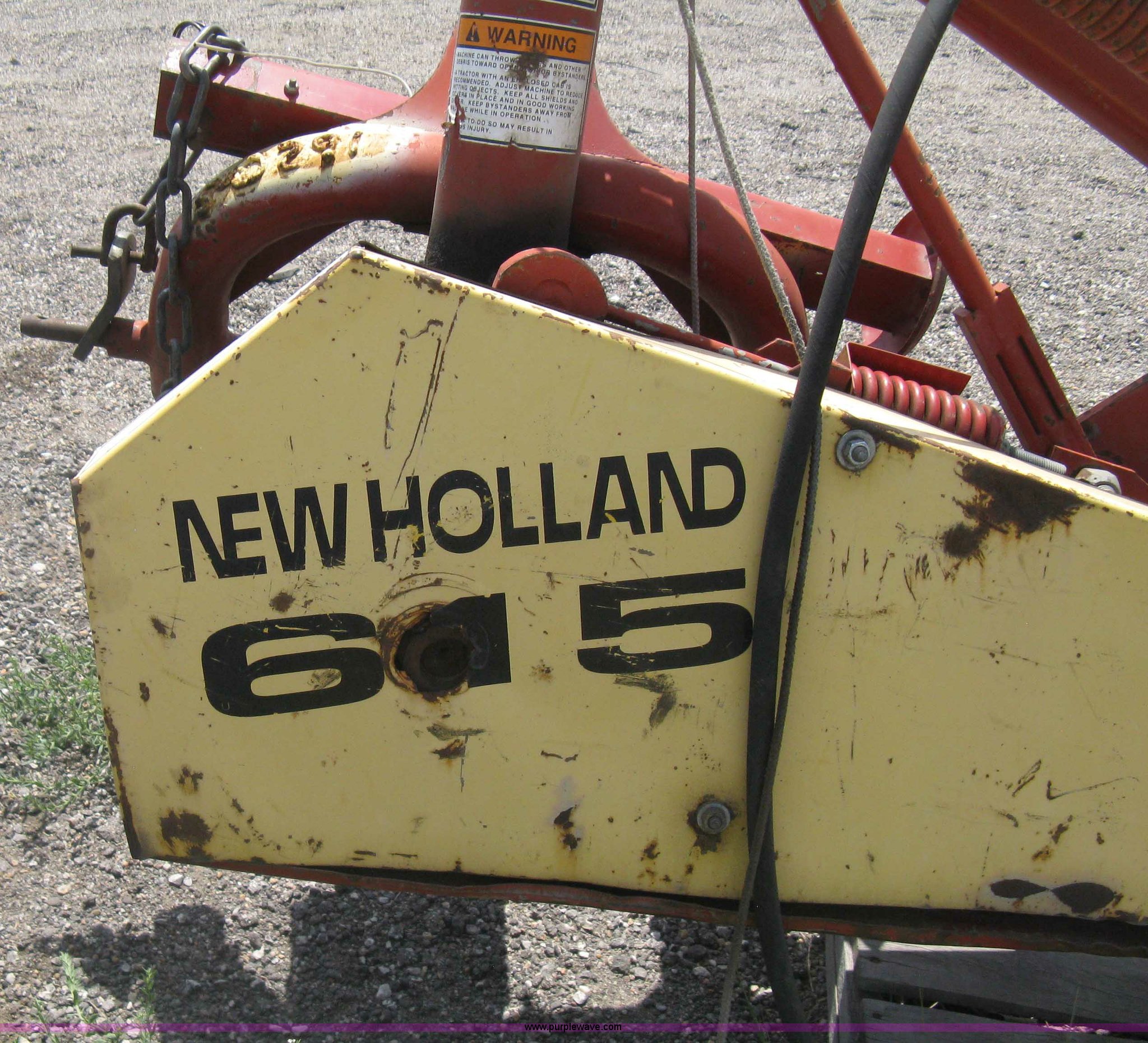 New Holland 615 disc mower in Wichita, KS Item AS9195 sold Purple Wave