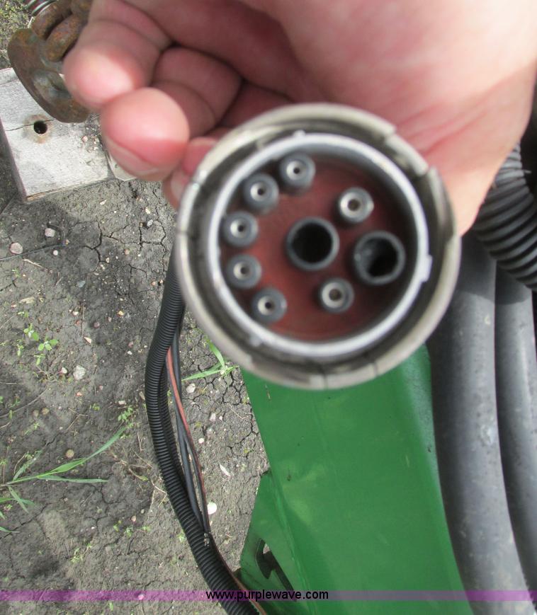 image for item A8691 2003 John Deere 1820 flex air hoe drill with 1910 air cart