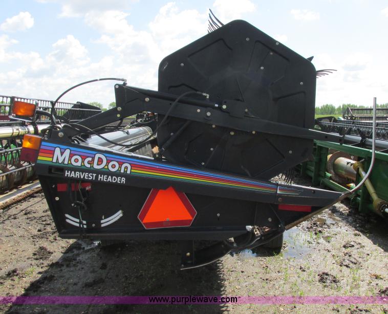 image for item A8718 2003 Mac Don 972 Harvest Header draper head