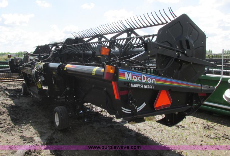 image for item A8718 2003 Mac Don 972 Harvest Header draper head