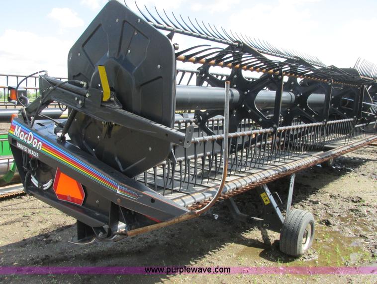 image for item A8718 2003 Mac Don 972 Harvest Header draper head
