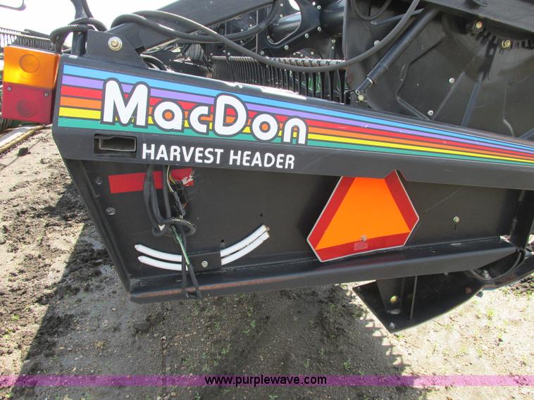 image for item A8718 2003 Mac Don 972 Harvest Header draper head