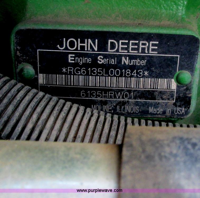 image for item A8720 2008 John Deere 9630T tractor