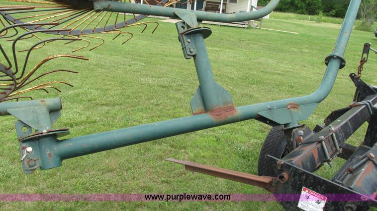 image for item AC9906 Kelderman 10 wheel hay rake