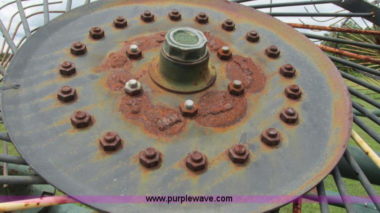 image for item AC9906 Kelderman 10 wheel hay rake