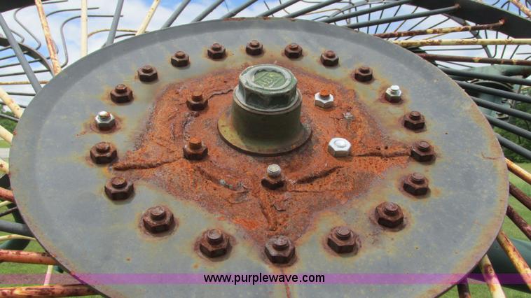 image for item AC9906 Kelderman 10 wheel hay rake