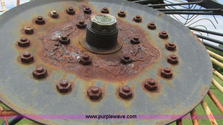 image for item AC9906 Kelderman 10 wheel hay rake