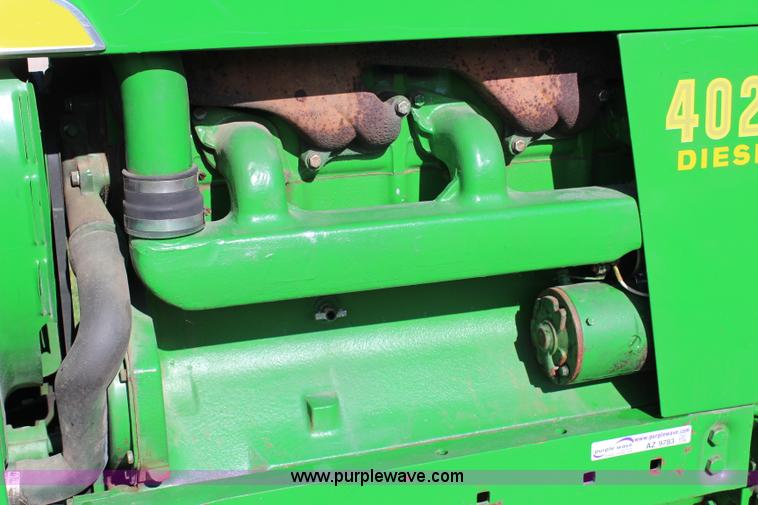 image for item AZ9783 1969 John Deere 4020 tractor