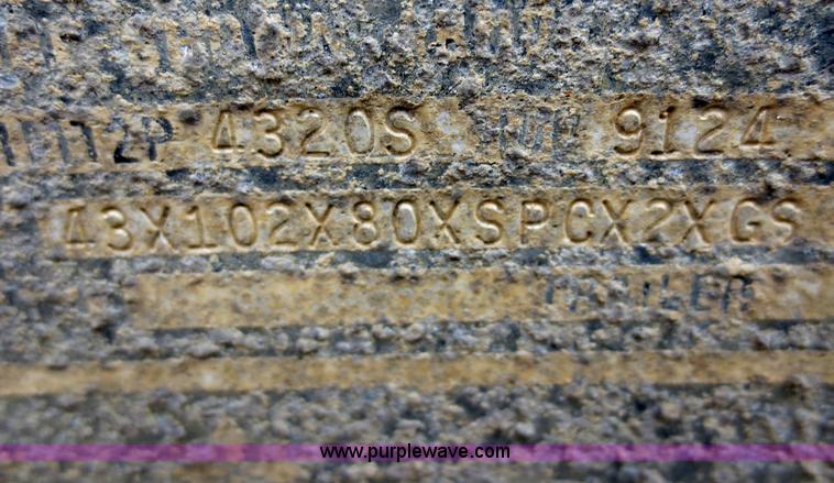 image for item D2084 1995 Merritt grain trailer