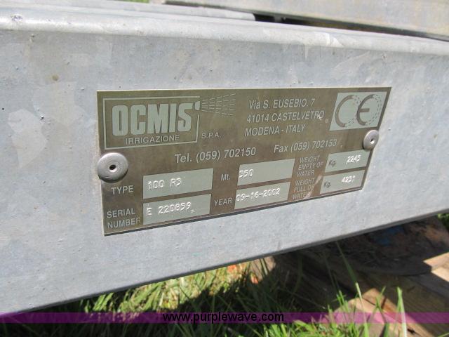 image for item D3991 Oemis 100 R3 traveling irrigation gun