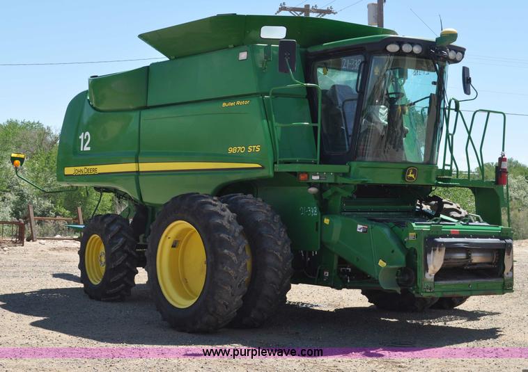 image for item G6478 2011 John Deere 9870 STS combine