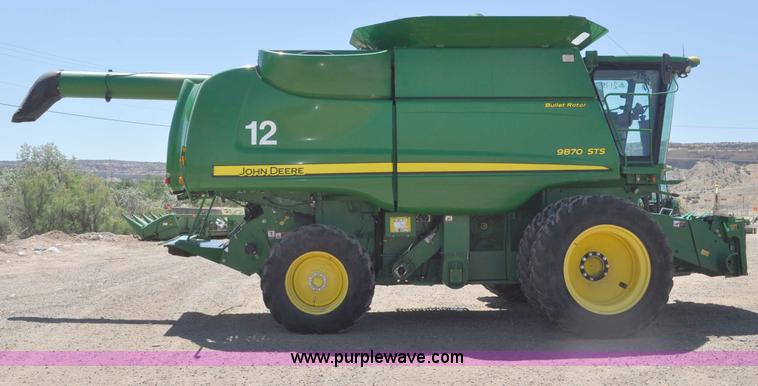 image for item G6478 2011 John Deere 9870 STS combine