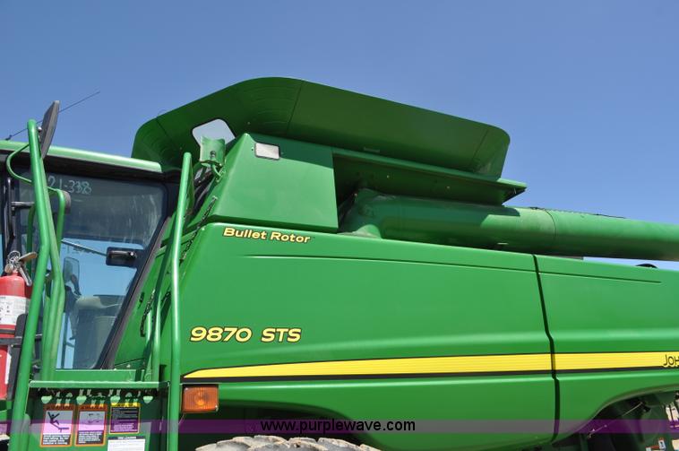 image for item G6478 2011 John Deere 9870 STS combine