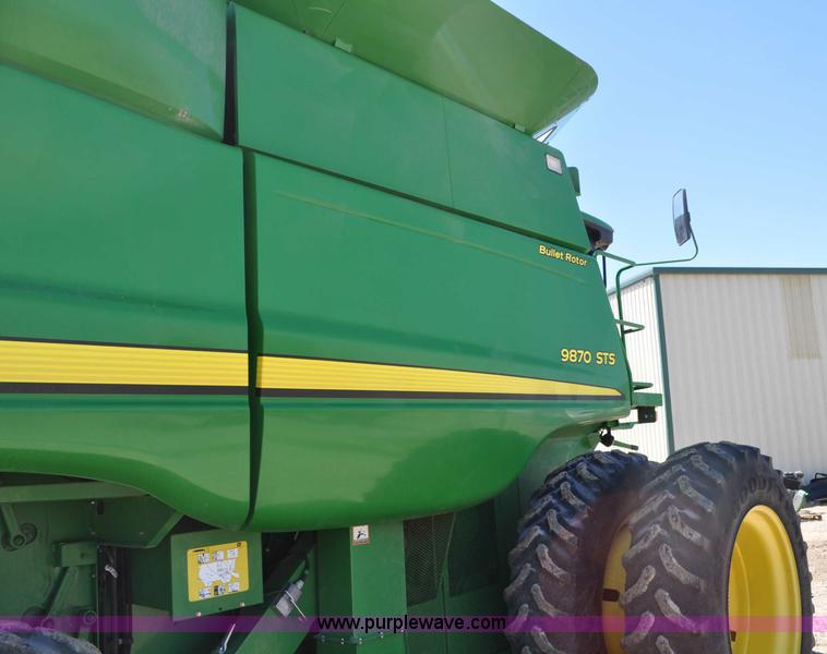 image for item G6478 2011 John Deere 9870 STS combine