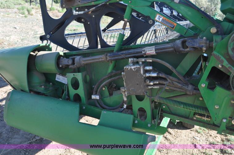 image for item G6480 2010 John Deere 635D 35' draper head
