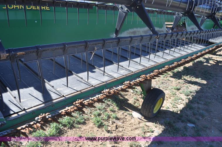 image for item G6480 2010 John Deere 635D 35' draper head