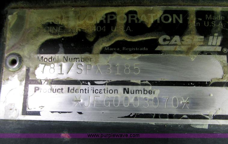 image for item G9115 1999 Case IH SPX3185 Patriot self-propelled sprayer