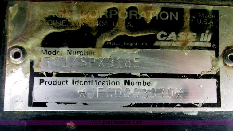 image for item G9115 1999 Case IH SPX3185 Patriot self-propelled sprayer