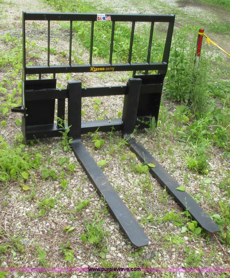 image for item G9127 Construction Attachments Xtreme Duty pallet forks