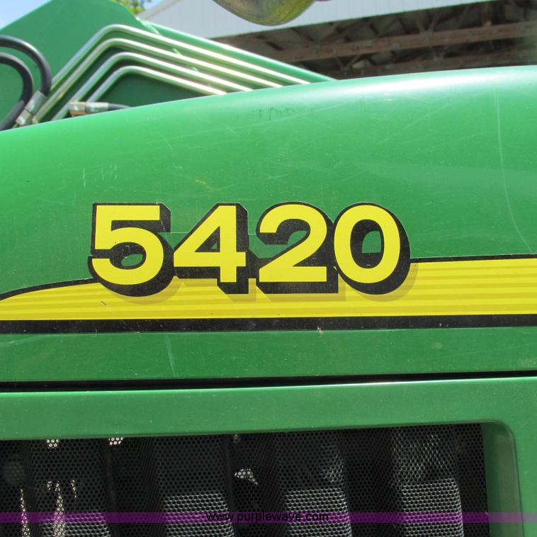 image for item G9300 2004 John Deere 5420 tractor