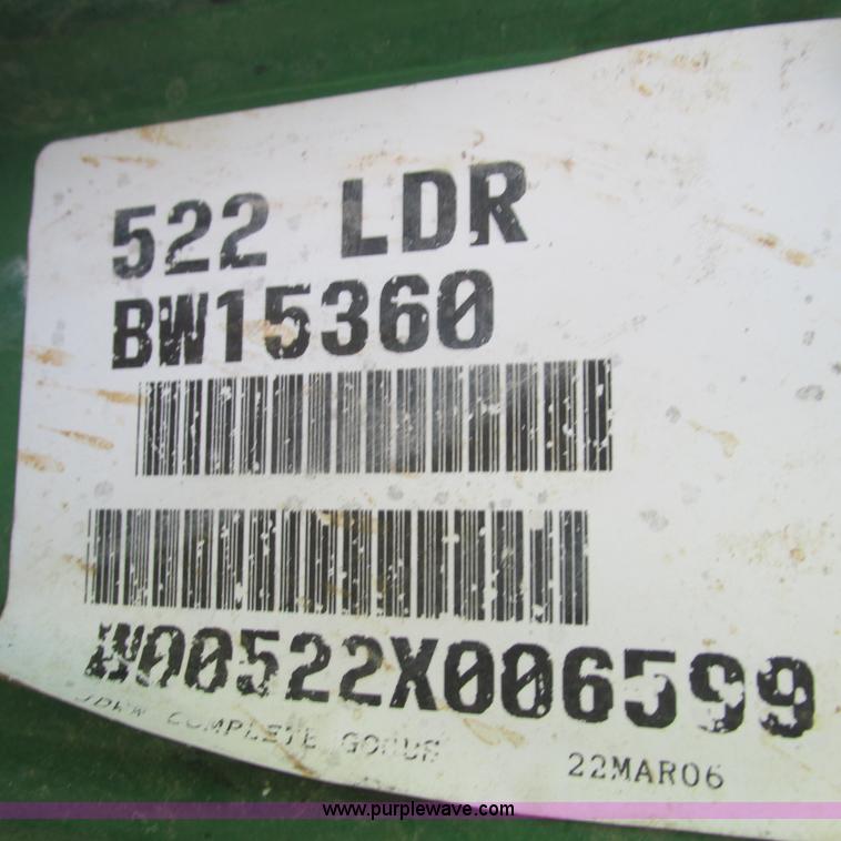 image for item G9300 2004 John Deere 5420 tractor