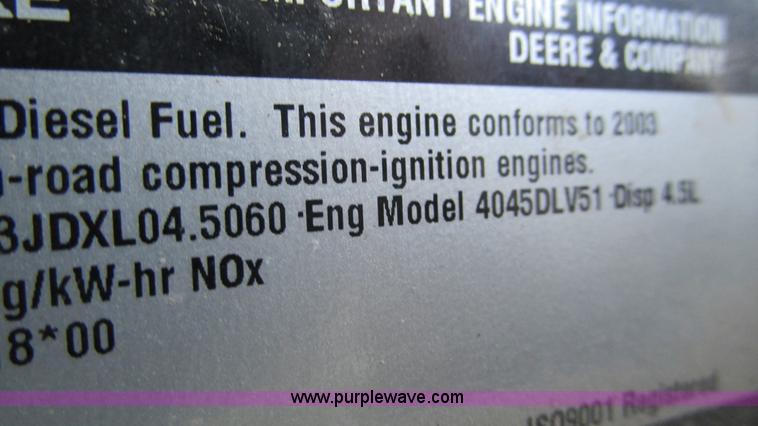 image for item G9300 2004 John Deere 5420 tractor