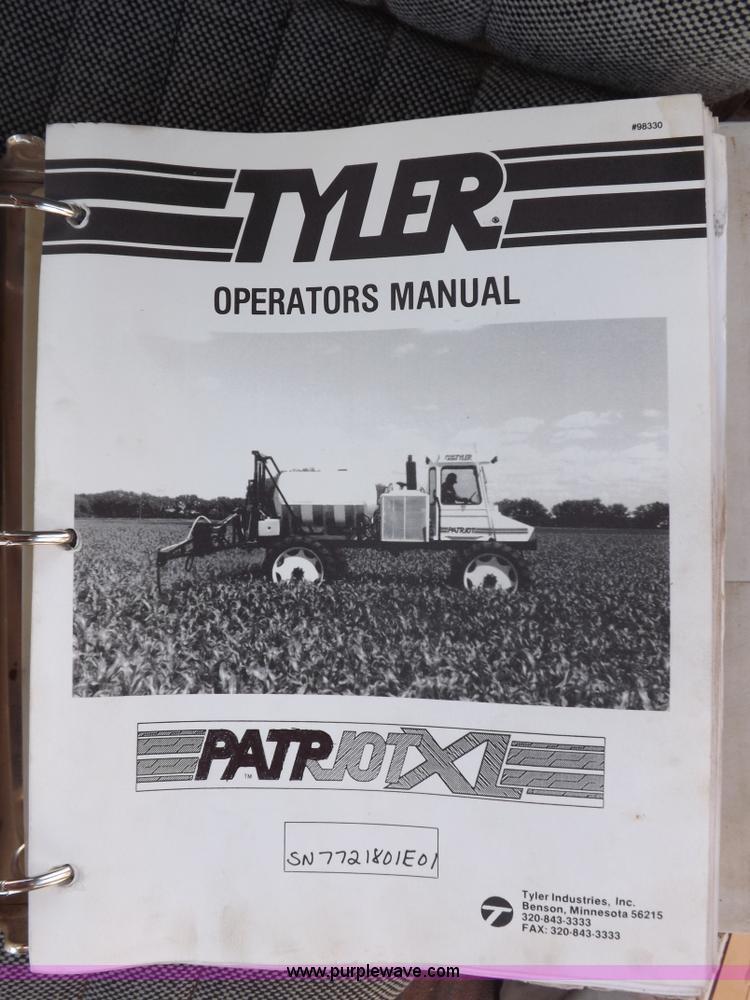 image for item H1855 Tyler Patriot XL self-propelled sprayer