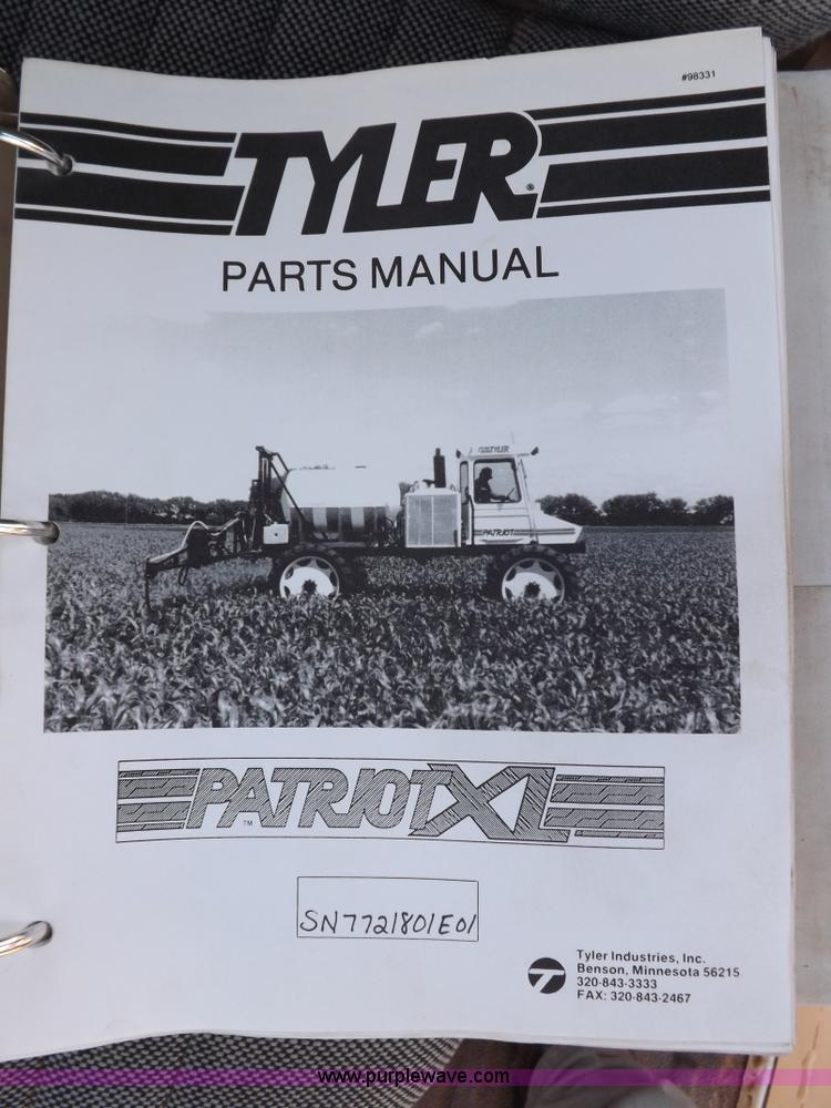 image for item H1855 Tyler Patriot XL self-propelled sprayer