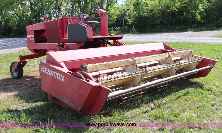 image for item H2531 Hesston 6600 self-propelled swather