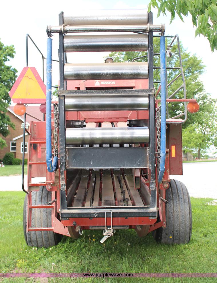 image for item H2532 1996 Hesston 4755 large square baler
