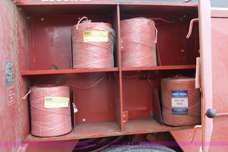 image for item H2532 1996 Hesston 4755 large square baler