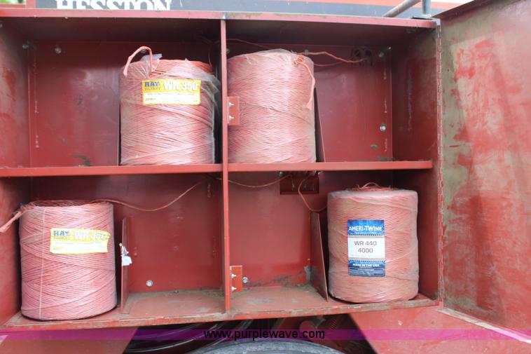 image for item H2532 1996 Hesston 4755 large square baler