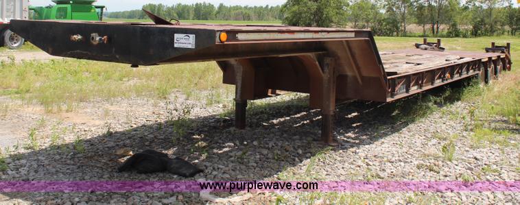 image for item H2540 1994 Atoka drop deck trailer