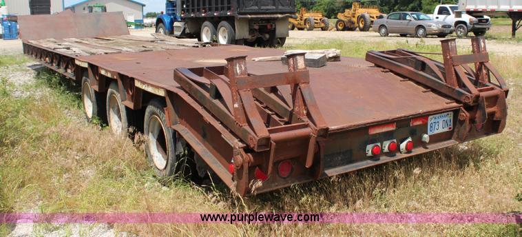 image for item H2540 1994 Atoka drop deck trailer