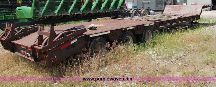 image for item H2540 1994 Atoka drop deck trailer