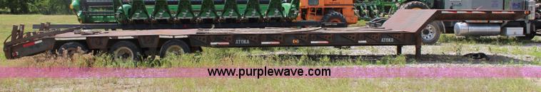 image for item H2540 1994 Atoka drop deck trailer