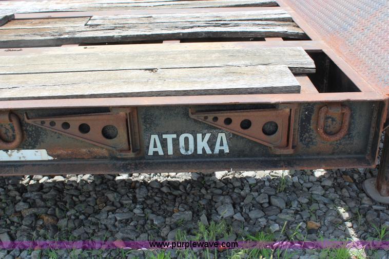 image for item H2540 1994 Atoka drop deck trailer