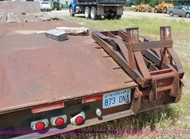 image for item H2540 1994 Atoka drop deck trailer