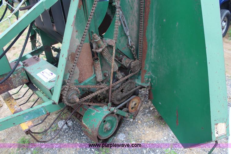 image for item H2543 Badger BW614 round baler