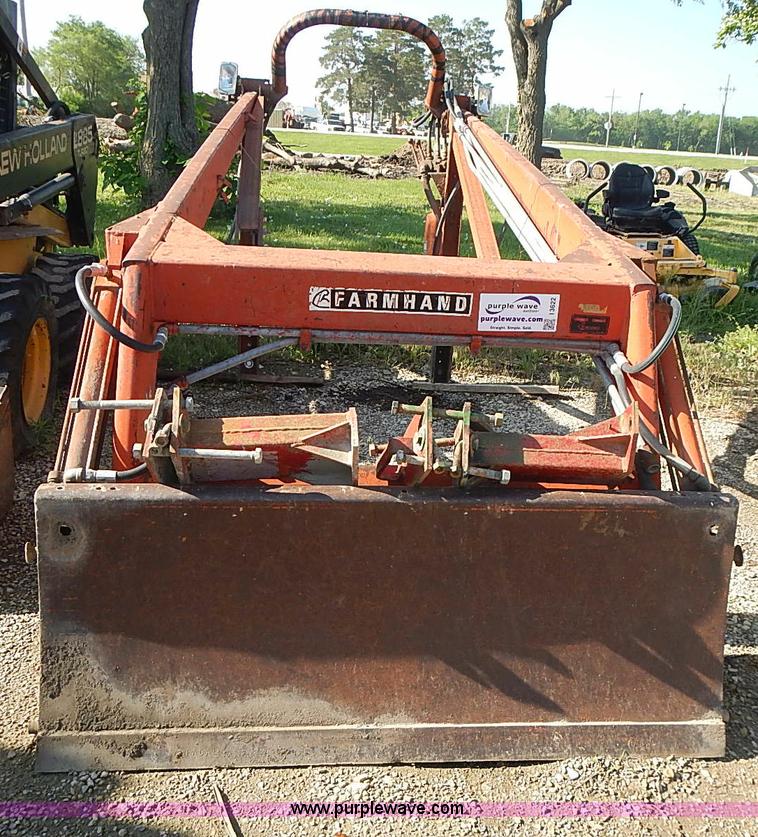 Farm Hand F11C loader/blade in Wamego, KS Item I3622 sold Purple Wave