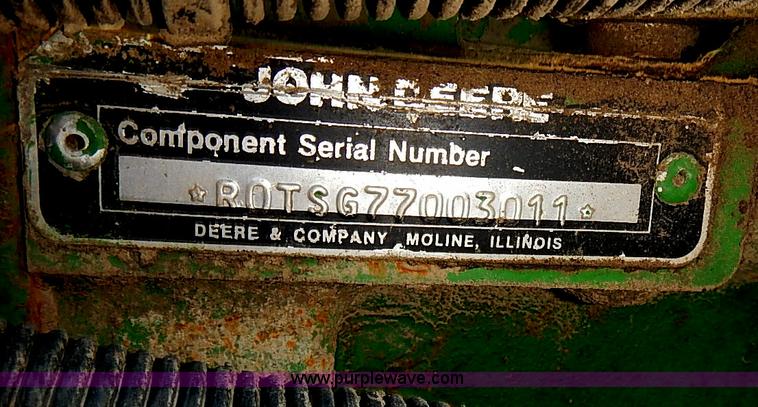 image for item I3627 1984 John Deere 8450 4WD tractor