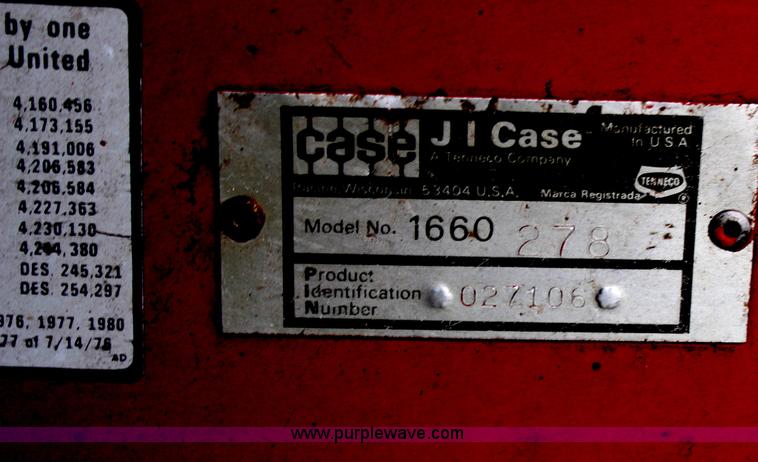 image for item J1248 1987 Case IH 1660 Axial-Flow combine