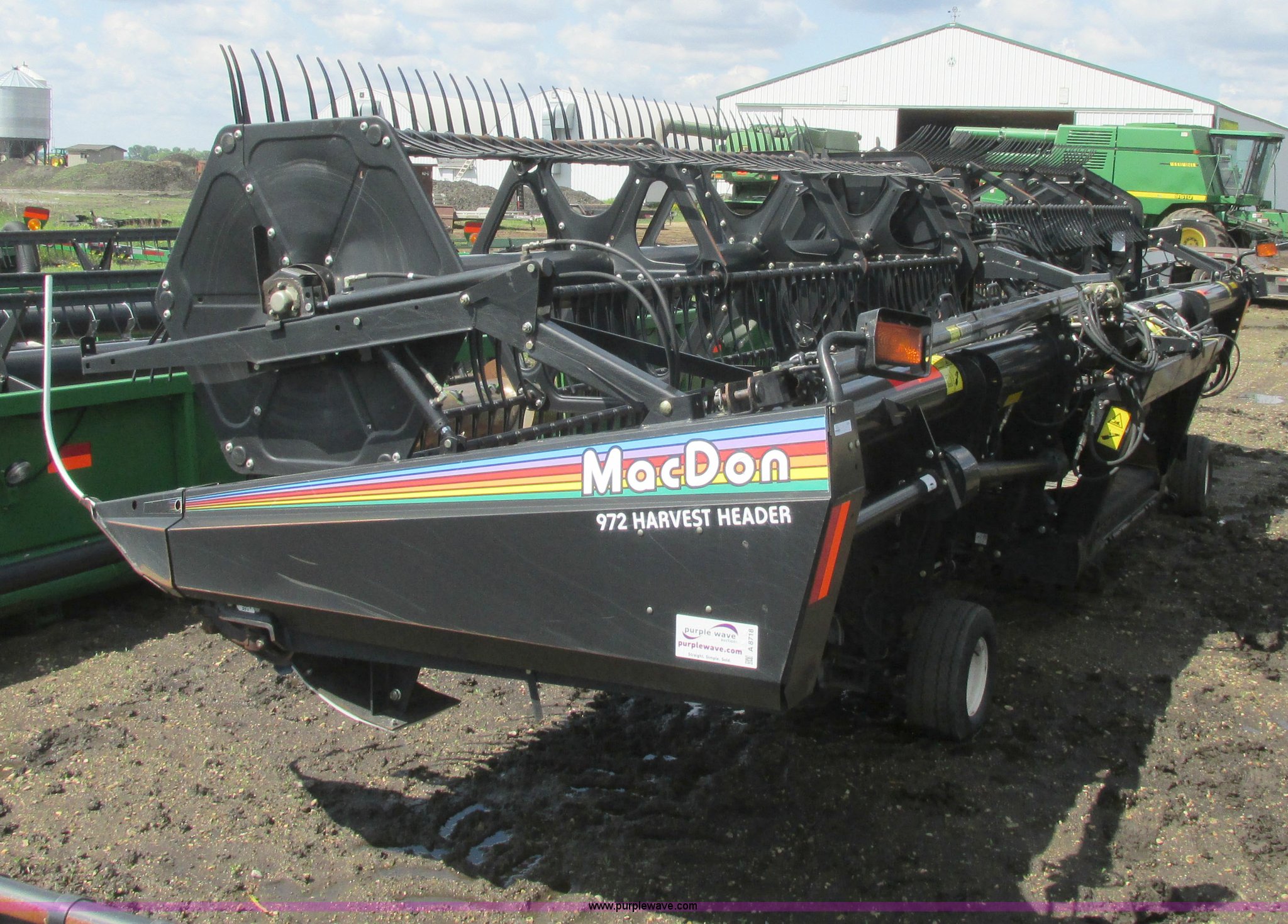 2003 Mac Don 972 Harvest Header draper head in Grafton, ND Item A8718