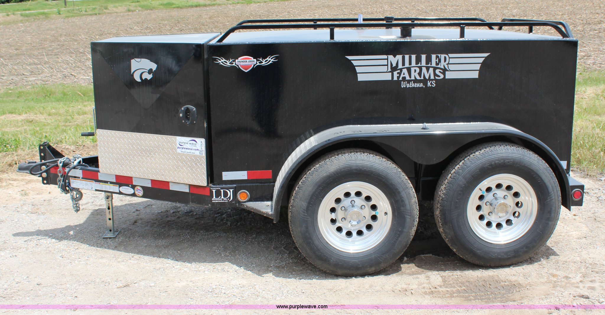 2012 LDJ ADT750 750 gallon fuel transfer trailer in Wathena, KS Item