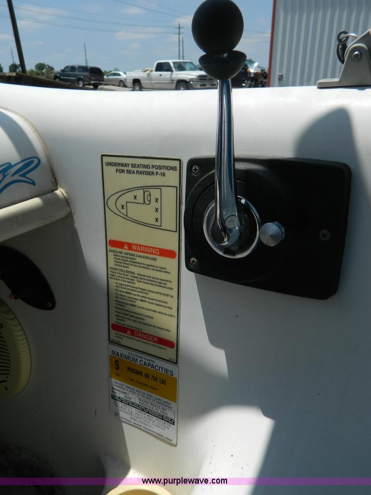 image for item AD9809 1997 Sea Rayder F16XR boat