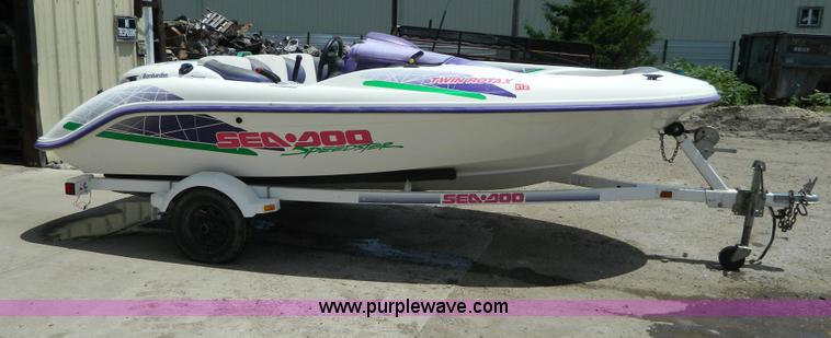 image for item AD9810 1995 SeaDoo Speedster boat