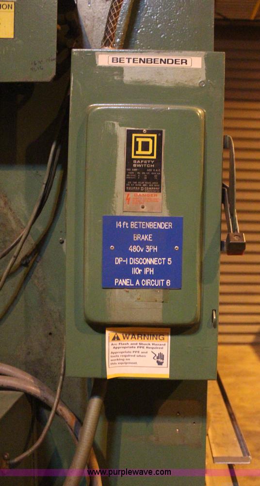 image for item AM9325 Betenbender Manufacturing metal brake