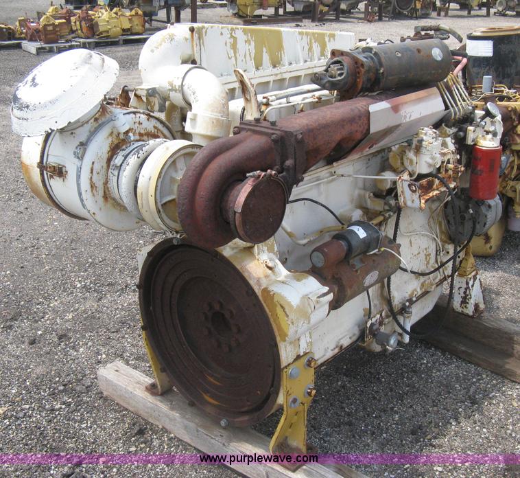 image for item AS9099 Caterpillar 3306 six cylinder diesel engine